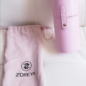 Zoreya Makeup Brush Set Pink Synthetic Makeup Brushes